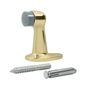 Deltana FDB278U3-UNL Floor Door Bumper 2-7/8"; Unlacquered Bright Brass Finish.