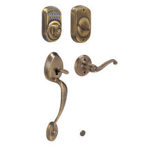 Schlage FE365-PLY-FLA-LH Plymouth Left Hand Electronic Handleset.