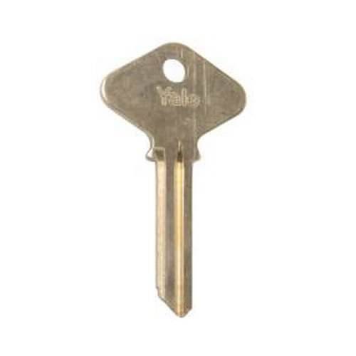 Yale FN117CGA Zero Bitted 6 Pin Control Key Blank with GA Keyway and #1 7th Cut for 1210 Core