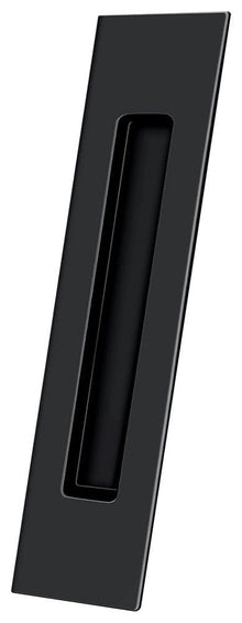 Deltana FP10225U19 Flush Pull; 10" x 2-1/4" x 3/4"; Black Finish.