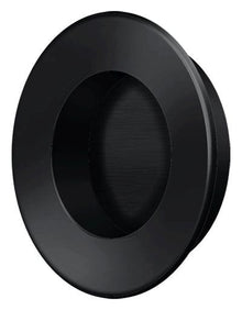 Deltana FP178U19 1-7/8" Round Flush Pull Black Finish.