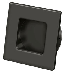 Deltana FPS234U10B 2-3/4" Square Heavy Duty Flush Pull Oil Rubbed Bronze Finish.