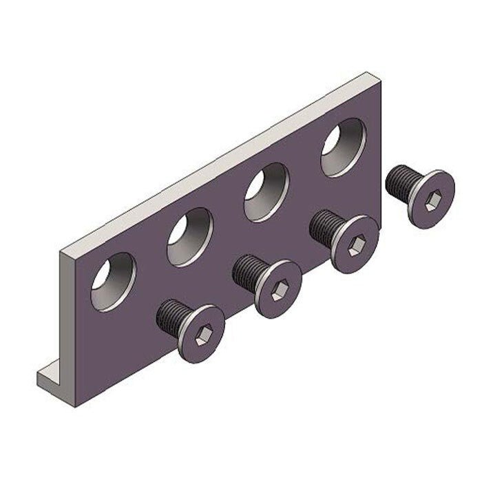 Orca Hardware FT-CONNECT Barn Door Flat Track Connector Plate