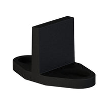 Orca Hardware FT-METGD-BL Barn Door-Flat Track Metal Guide