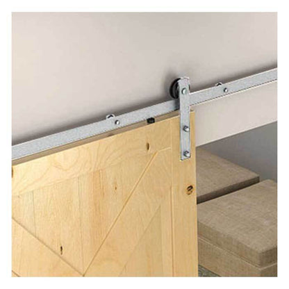 Orca Hardware FTAT-10C 10' Barn Door-Flat Track Kit With Arched Hangers