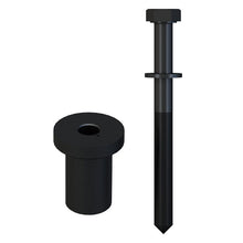 Orca Hardware FTSK-SPACER-BL Barn Door-Flat Track Spoke Wheel Hanger Spacer