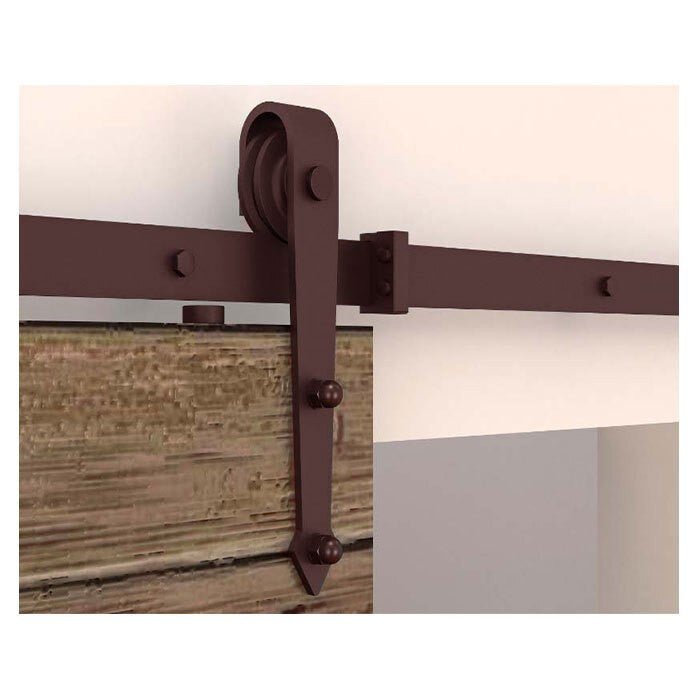 Orca Hardware FTSP-HANGER Barn Door-Flat Track Spear Shaped Hanger