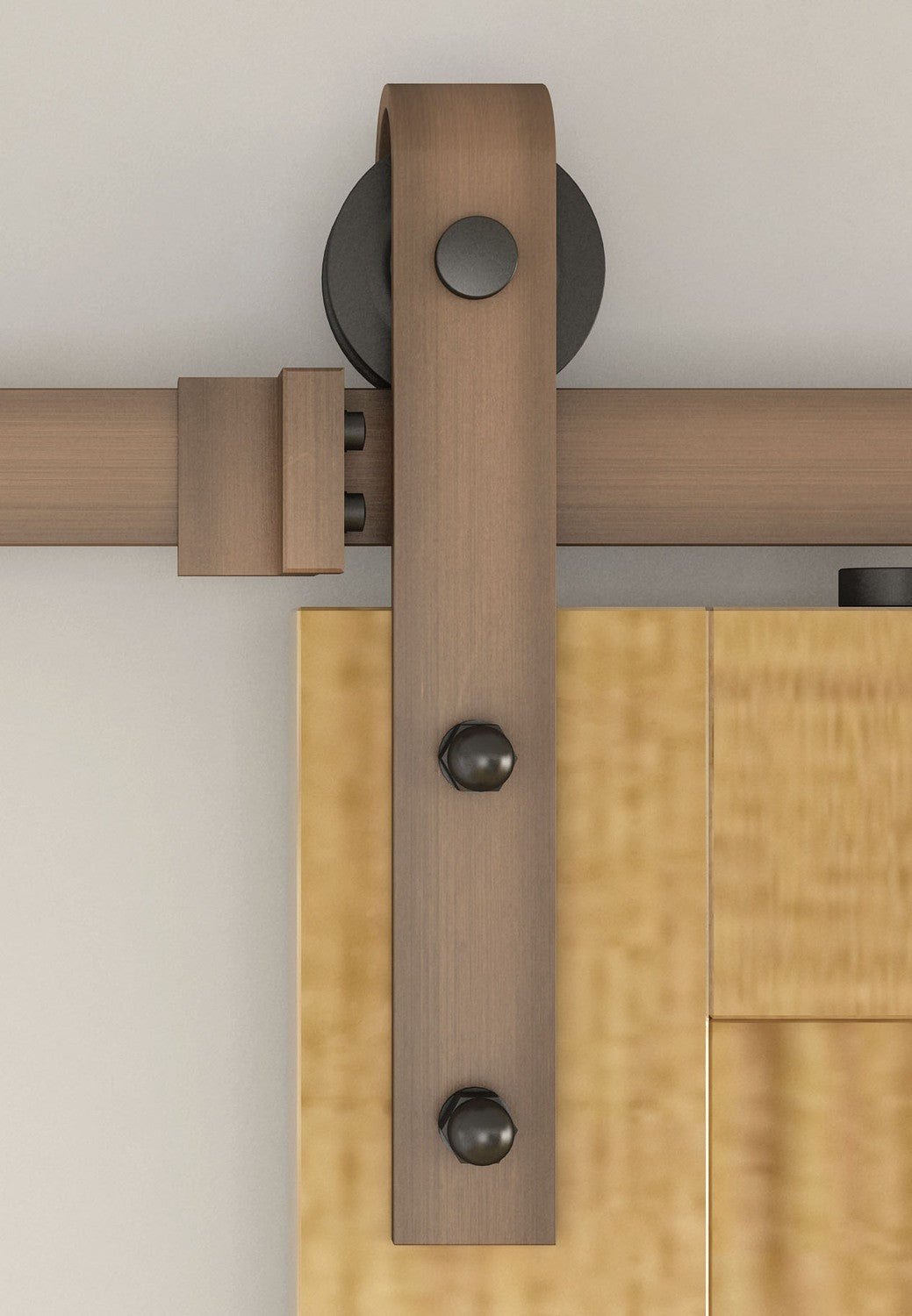 Orca Hardware FTST-HANGER Barn Door-Flat Track Standard Drop Hanger