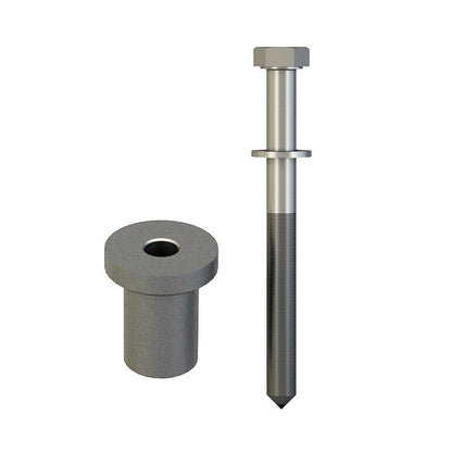 Orca Hardware FTST-SPACER Barn Door-Flat Track Standard Drop Hanger Spacer