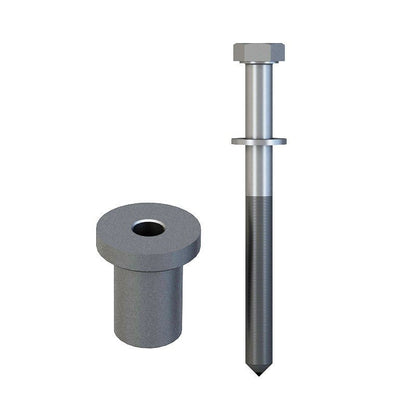 Orca Hardware FTST-SPACER Barn Door-Flat Track Standard Drop Hanger Spacer