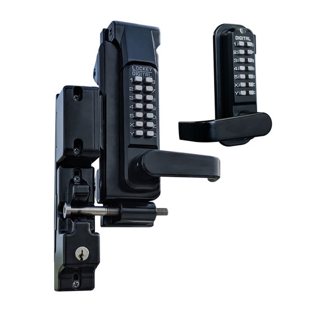 Lockey GL2-MGDC Sumo Surface Mount Gate Lock with Passage and Key Lockout Function with Double Combination.
