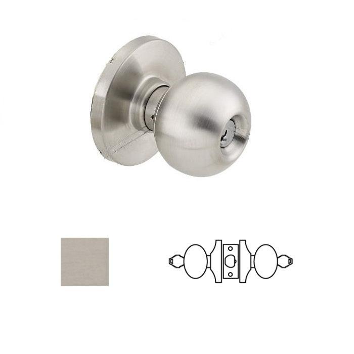 Cal-Royal GRB09-32D Grade 1 Institution Knob Lockset with 2-3/4" Backset.