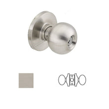 Cal-Royal GRB30-32D Grade 1 Passage Knob Lockset with 2-3/4" Backset