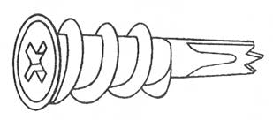 Better Home Products HDDWANCH 1" Drywall Anchor for #8 Screw.