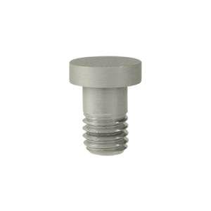 Deltana HPSS70U14 Extended Button Tip for Solid Brass Hinge; Bright Nickel Finish.