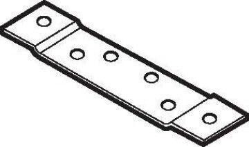 Don-Jo HR210 5" Blank Hinge Reinforcement