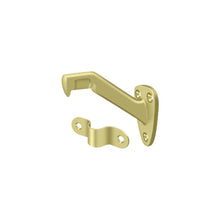 Deltana HRB325U3-UNL Hand Rail Bracket with 3-5/16" Projection Unlacquered Bright Brass Finish.