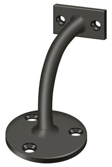 Deltana HRC175U10B Hand Rail Brackets; 3-3/16" Projection Light Duty; Oil Rubbed Bronze Finish.