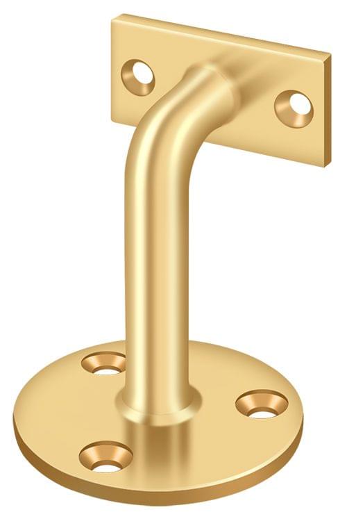 Deltana HRC253CR003 Hand Rail Brackets; 3" Projection; Lifetime Brass Finish.
