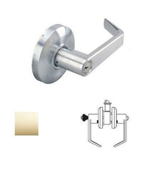 Cal-Royal ICSL00-2-3/8 Grade 2 SFIC Entry Door Lever Lockset with 2-3/8" Backset Less Core