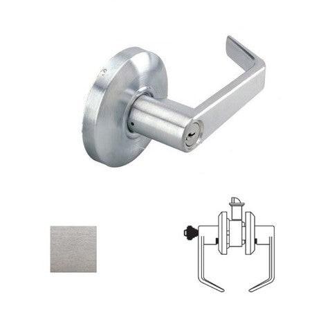 Cal-Royal ICSL03-26D-2-3/8 Grade 2 SFIC Classroom Door Lever Lockset with 2-3/8" Backset Less Core