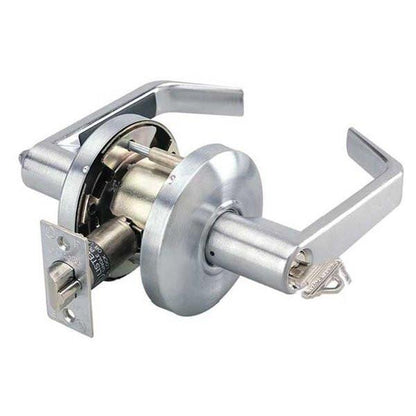 Cal-Royal ICSL03 Grade 2 SFIC Classroom Door Lever Lockset with 2-3/4" Backset Less Core.