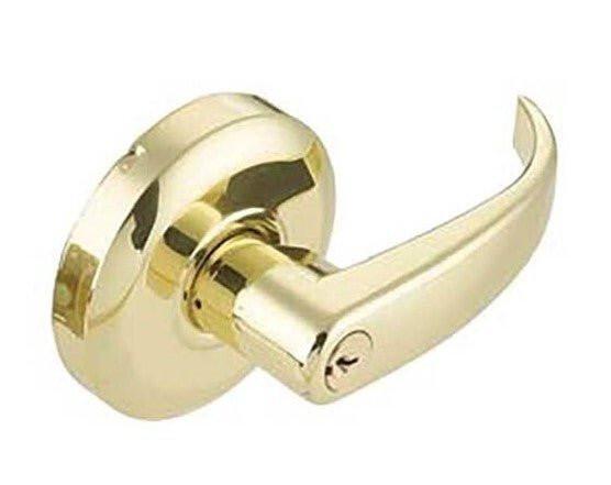 Cal-Royal ICSL03 Grade 2 SFIC Classroom Door Lever Lockset with 2-3/4" Backset Less Core.