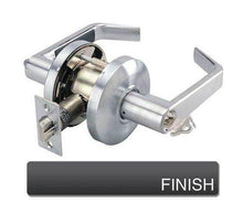 Cal-Royal ICSL05 Grade 2 SFIC Storeroom Door Lever Lockset with 2-3/4" Backset Less Core.