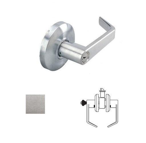 Cal-Royal ICSL05-26D-2-3/8 Grade 2 SFIC Storeroom Door Lever Lockset with 2-3/8" Backset Less Core.