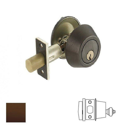 Cal-Royal ICT220 Grade 2 SFIC Single Cylinder Deadbolt Less Core.