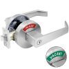 Cal-Royal INDLEV-20-26D Commercial Grade Privacy Indicator Door Leverset