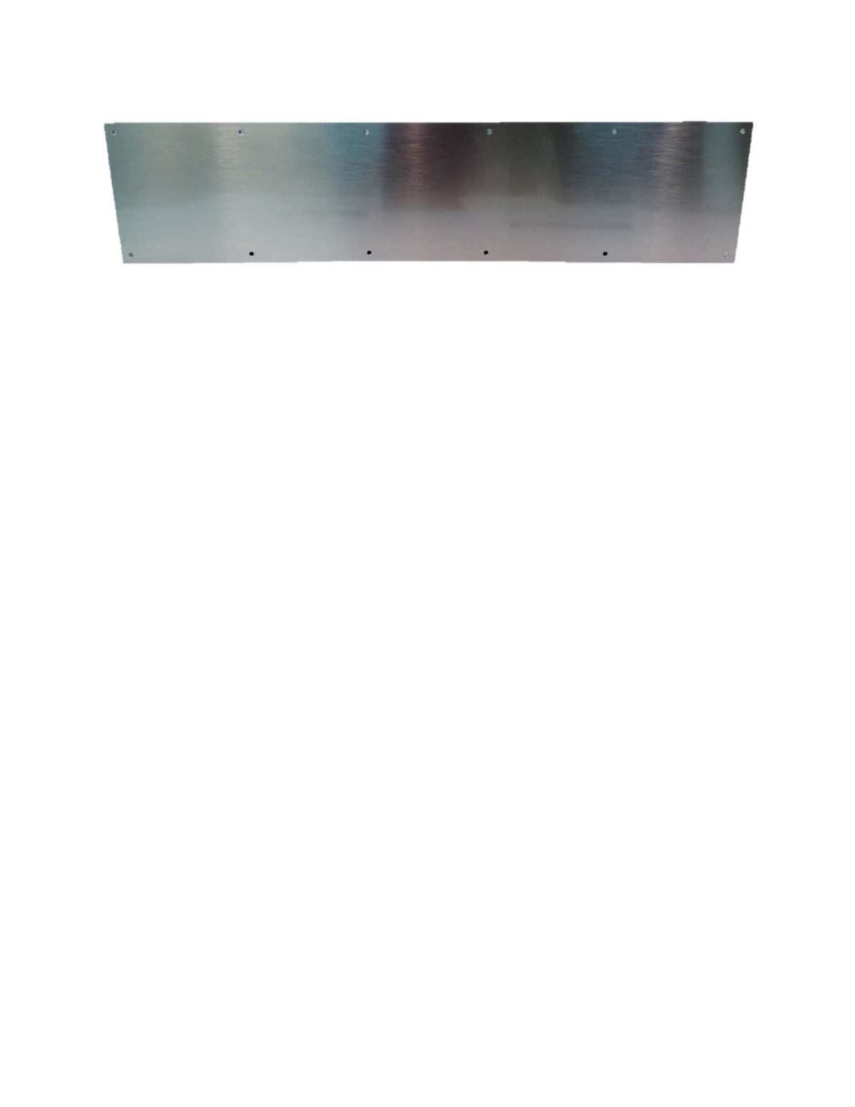 Don-Jo J102670634 6" x 34" Kick Plate Satin Nickel Finish.