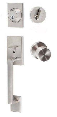 Sure-Loc KN507-R-BG-RD Koln Handleset with Bergen Round Handleset Trim
