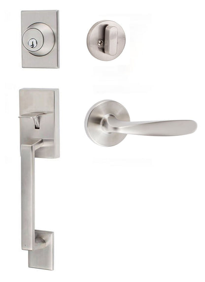 Sure-Loc KN507-R-TR Koln Handleset with Torino Handleset Trim