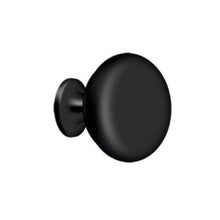 Deltana KR114U19 Knob Round Solid; Black Finish.