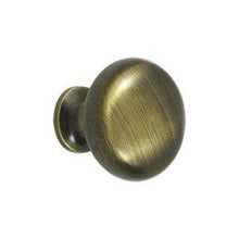 Deltana KRH114U5 Knob Round Hollow; Antique Brass Finish.