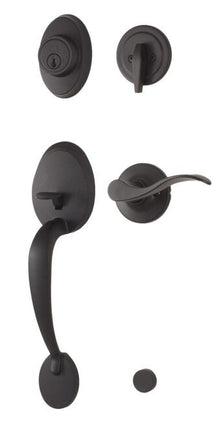 Weslock L2810-XFR2D Hillcrest Single Cylinder Handleset with Left Hand New Haven Lever