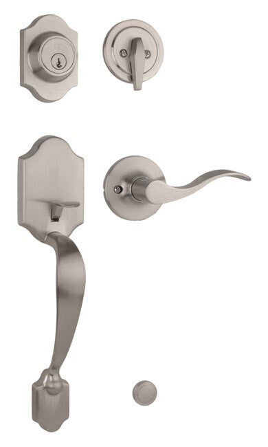 Weslock L2820-XFR2D Parkside Single Cylinder Handleset with Left Hand New Haven Lever