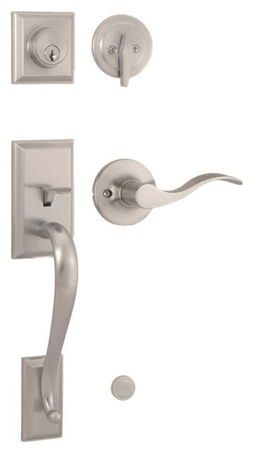 Weslock L2830-XFR2D Mercy Single Cylinder Handleset with a New Haven Lever