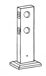 Better Home Products LKMTHAN3 Handleset Mount for Van Ness