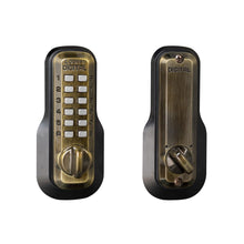 Lockey M210 Mechanical Keyless Deadbolt with Single Combination.