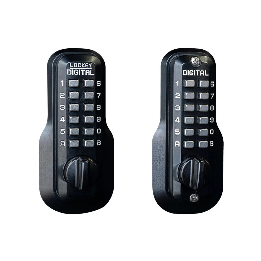 Lockey M210-DC Mechanical Keyless Deadbolt with Double Combination.