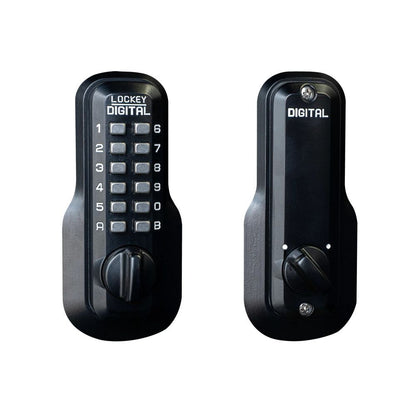 Lockey M210 Mechanical Keyless Deadbolt with Single Combination.