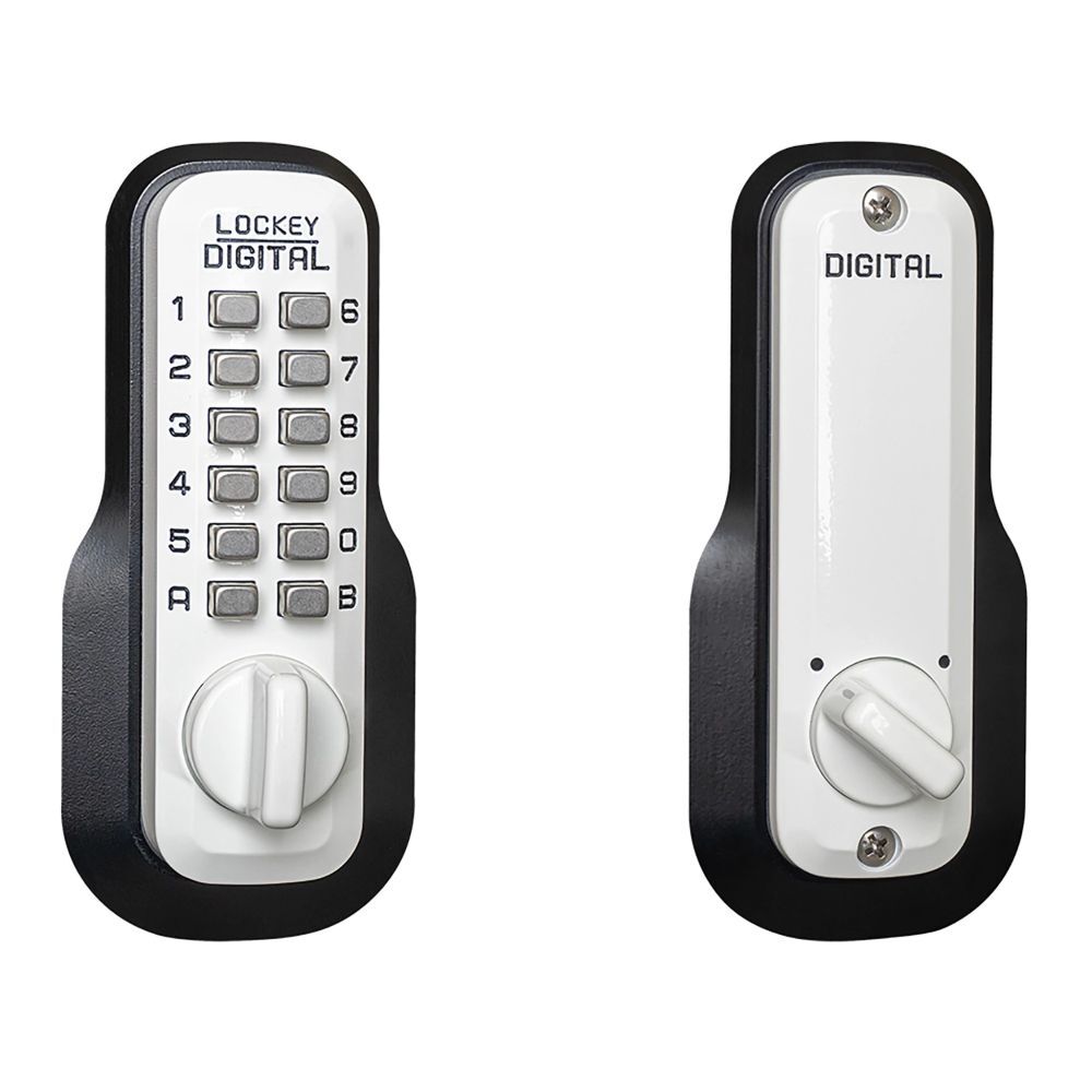 Lockey M210 Mechanical Keyless Deadbolt with Single Combination.