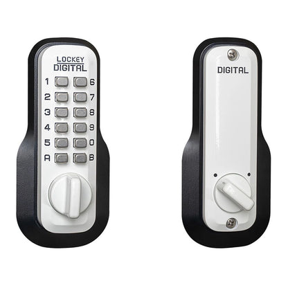 Lockey M210 Mechanical Keyless Deadbolt with Single Combination.