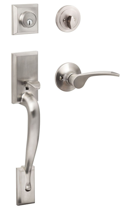 Sure-Loc MA507-G2-EG-RH Madison Handleset with Edge Handleset Trim Lever