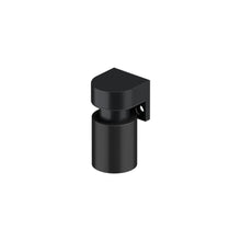 Deltana MDHMU19 2" Modern Magnetic Door Holder Black Finish.