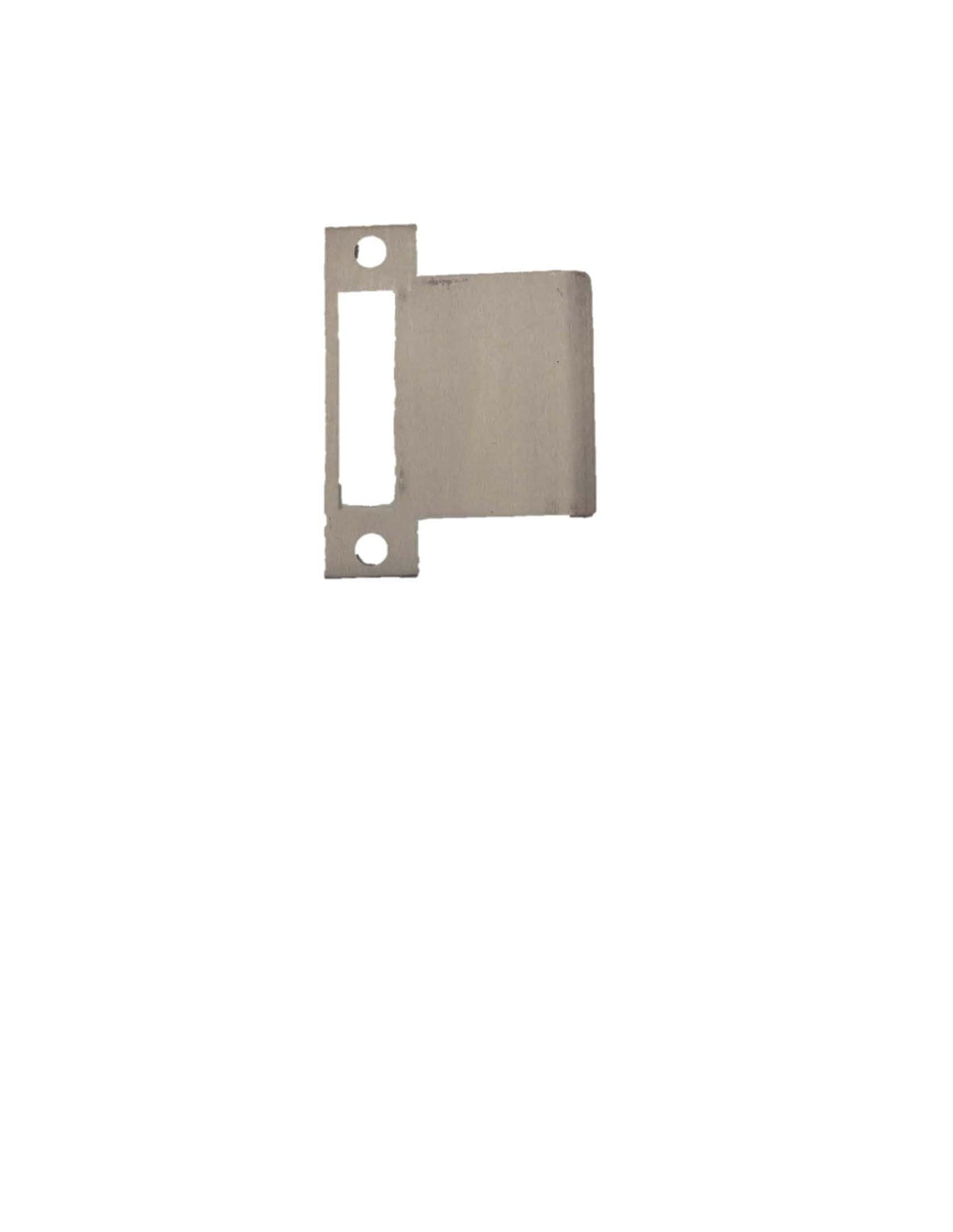 Don-Jo MEST115630 4-7/8" x 1-1/2" Mortise Type Extended Lip ANSI Strike Satin Stainless Steel Finish.