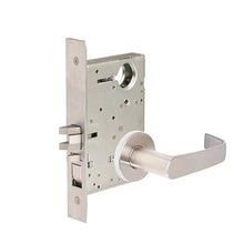 Corbin Russwin ML2051NSA626LC Single Cylinder Office Mortise Lock with Newport Lever and A Rose