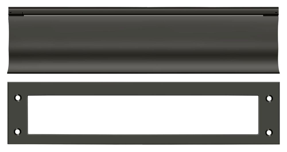 Deltana MS0030U10B Mail Slot; Heavy Duty; Oil Rubbed Bronze Finish.